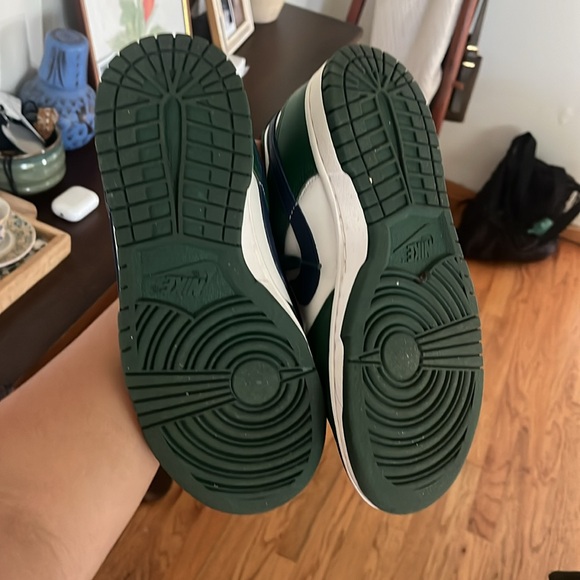 Nike Dunk Low Gorge Green Retro Navy - Picture 7 of 9